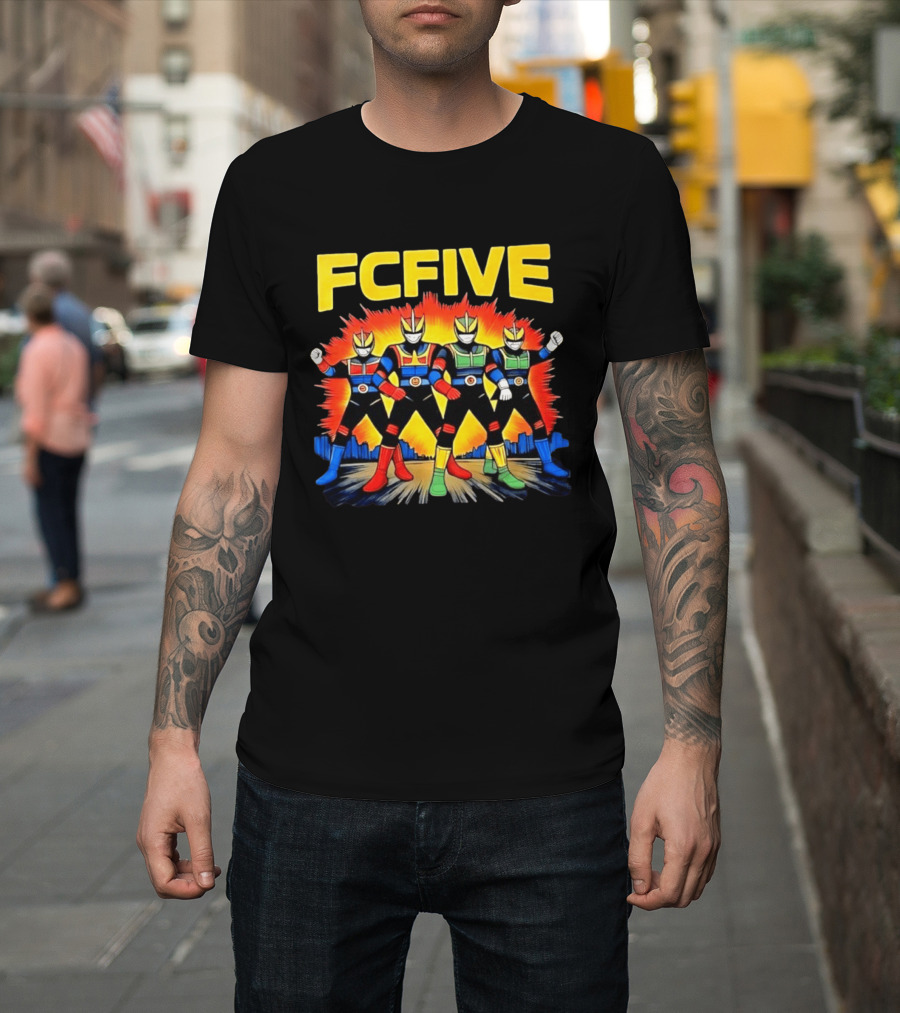 FCFIVE Kamen Rider Fourze Inspired Collaboration T-Shirt
