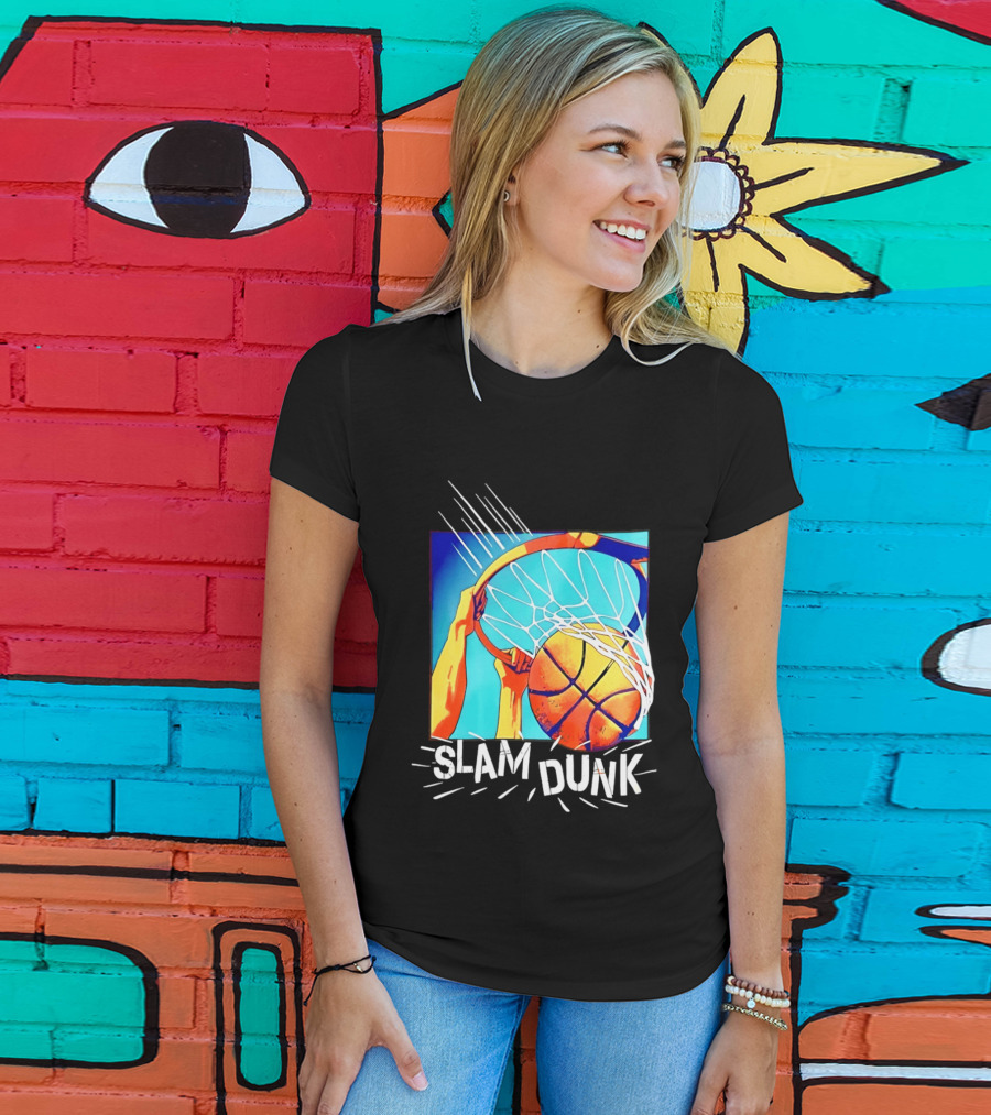 Slam Dunk Basketball Children's Place Hoop Action Kids T-Shirt