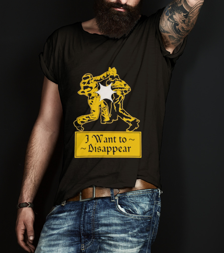 I Want To Disappear The Smiths Fighting Men Music Album T-Shirt