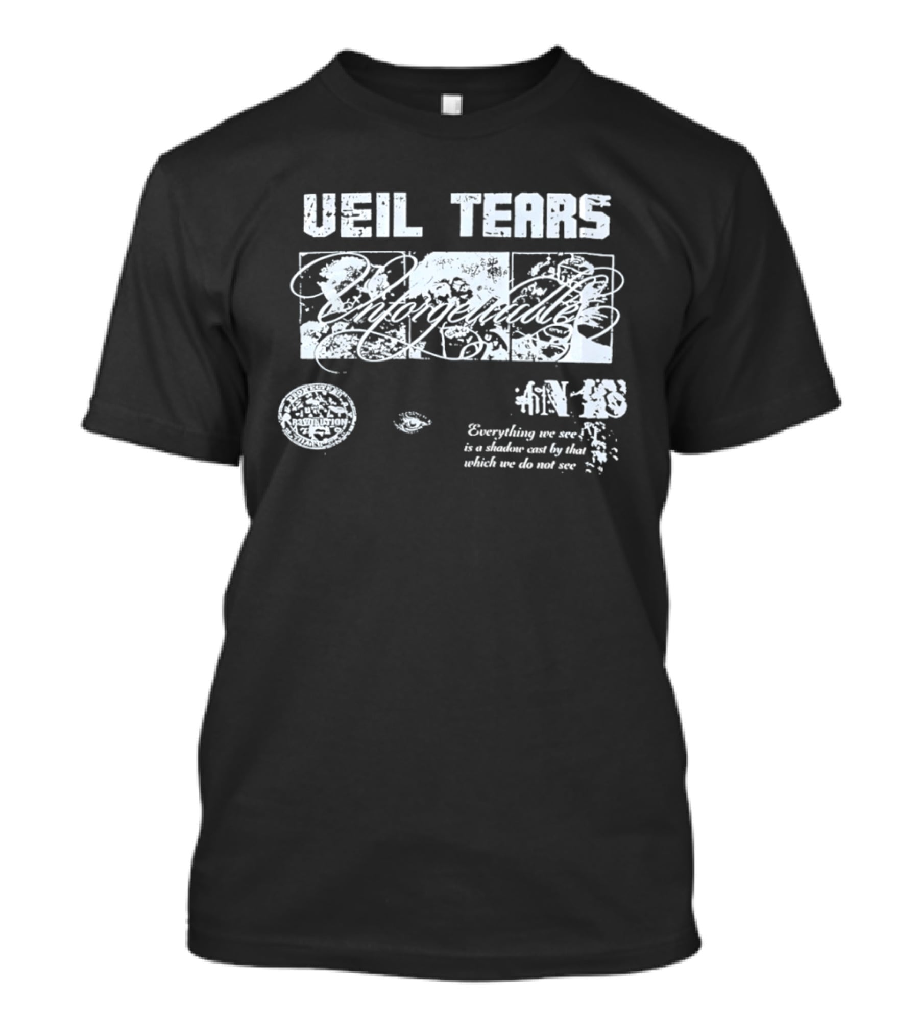 Veil Tears Unforgettable Everything We See Is A Shadow Cast By That Which We Do Not See T-Shirt