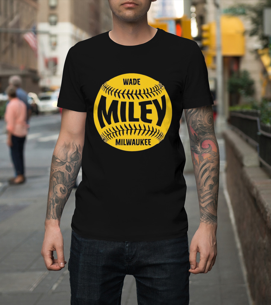 Wade Miley Milwaukee Baseball T-Shirt