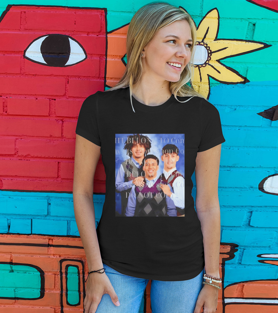 Yaxel Lendeborg Elliot Cadeau Aday Mara Step Brothers Basketball Photo T-Shirt
