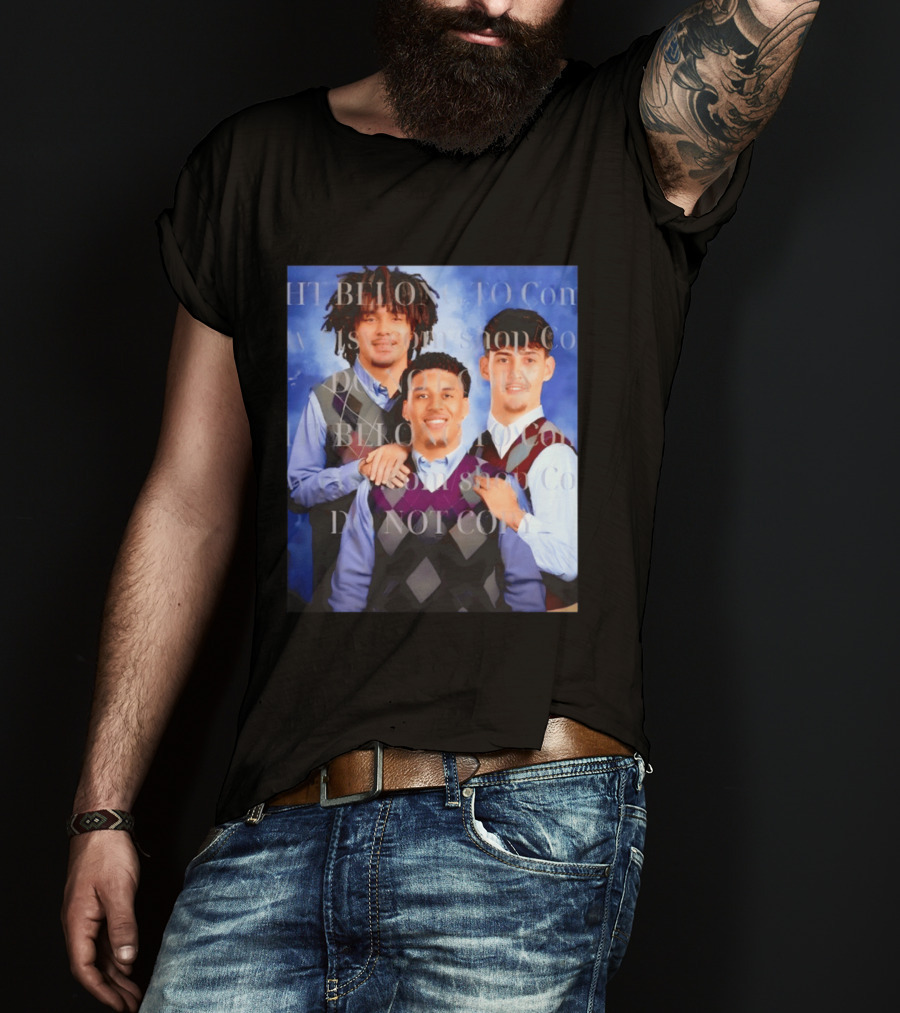 Yaxel Lendeborg Elliot Cadeau Aday Mara Step Brothers Basketball Photo T-Shirt