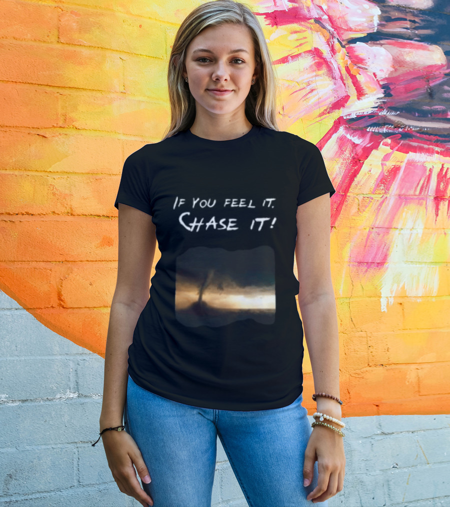 If You Feel It Chase It Beryl Hurricane Anime 2024 T-Shirt