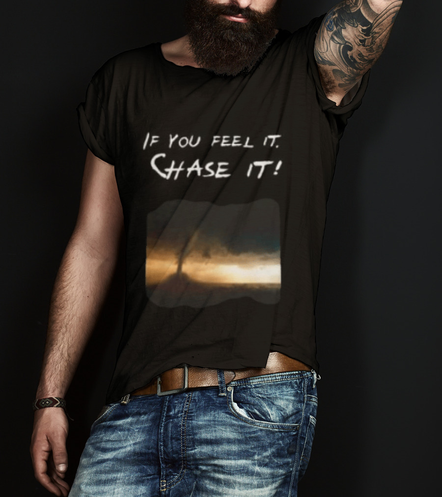 If You Feel It Chase It Beryl Hurricane Anime 2024 T-Shirt