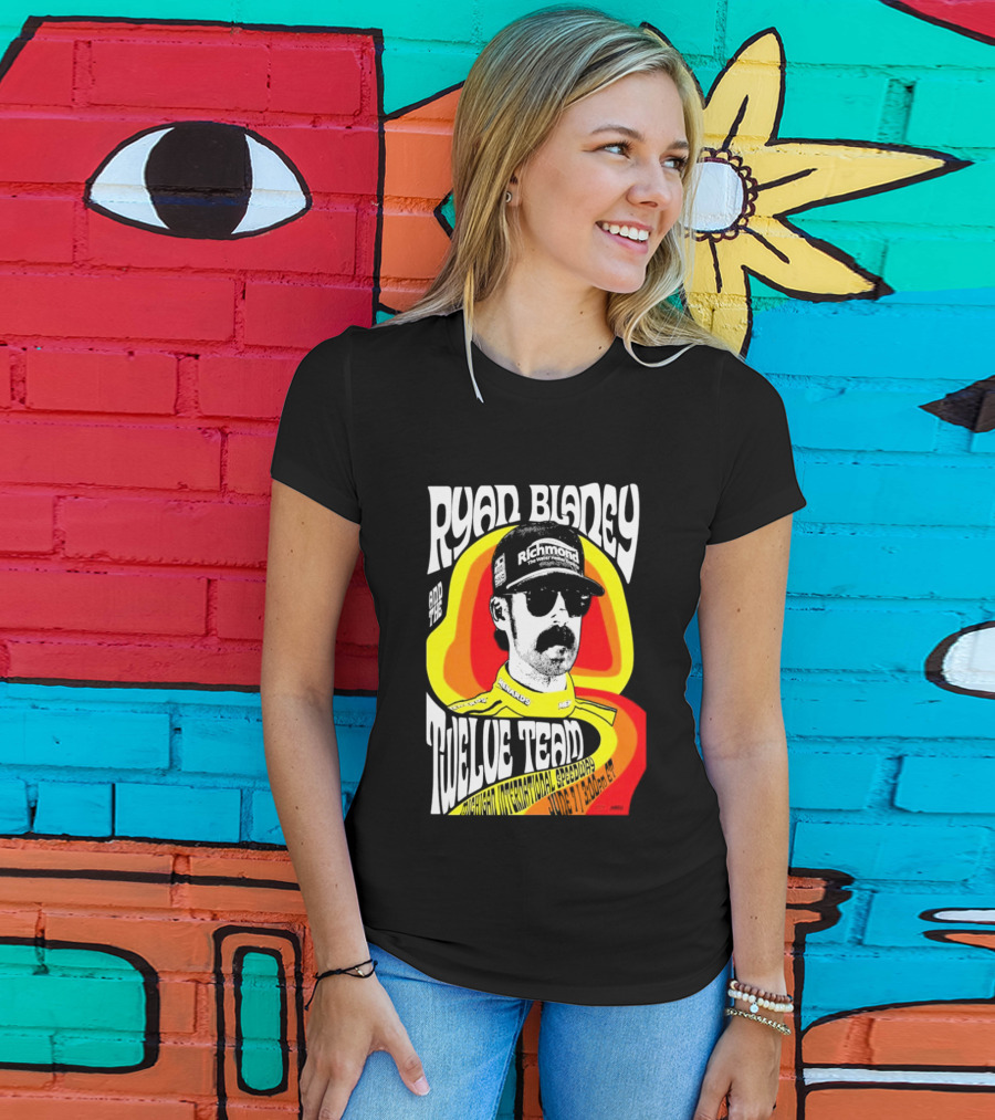 Ryan Blaney 12 Tribute Team Michigan International Speedway June 7 2026 T-Shirt