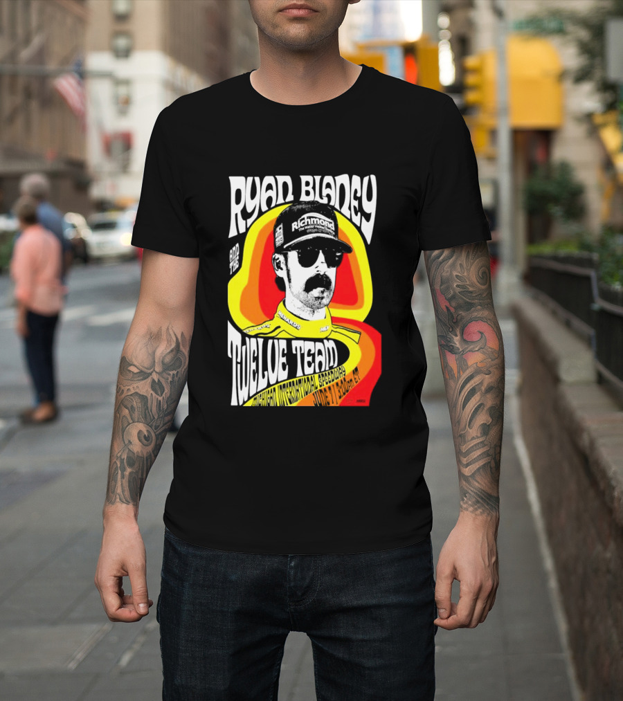 Ryan Blaney 12 Tribute Team Michigan International Speedway June 7 2026 T-Shirt