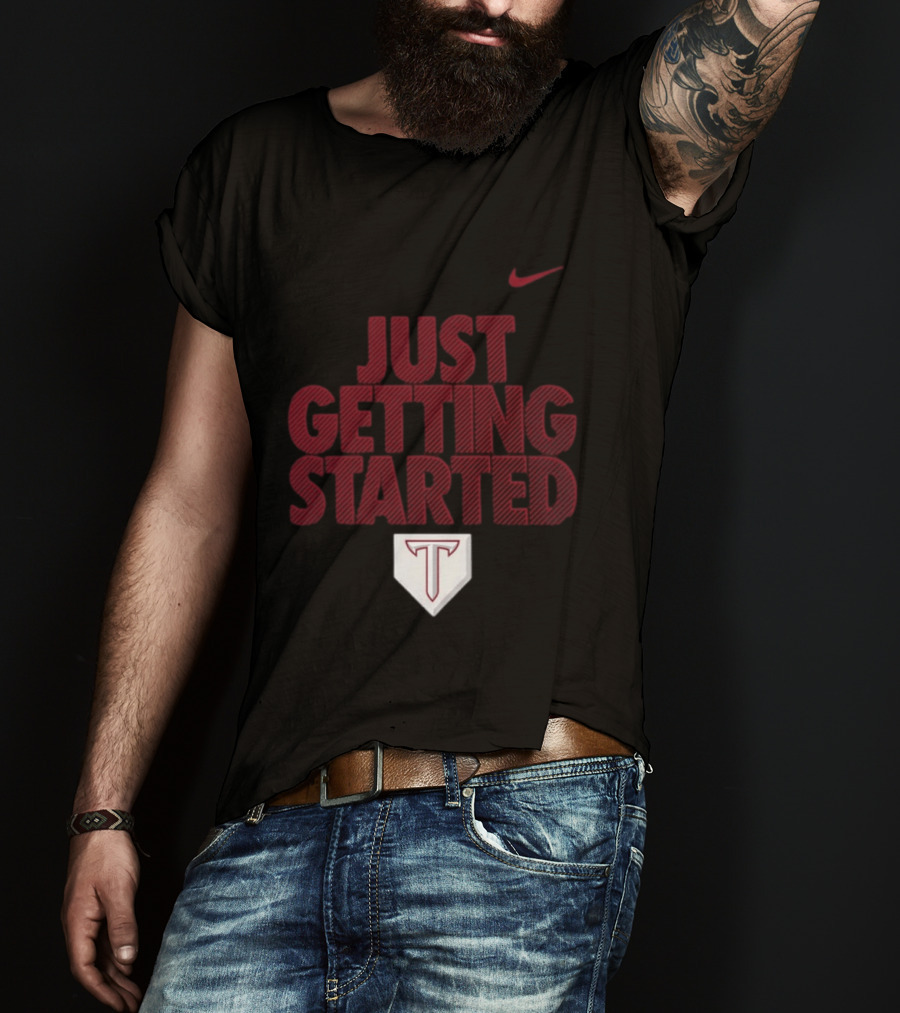 Nike Troy Trojans Just Getting Started T-Shirt