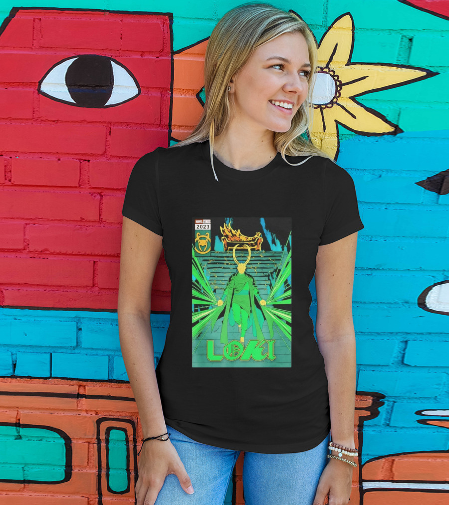 Marvel Studios Loki 2023 Season 2 God Comic T-Shirt