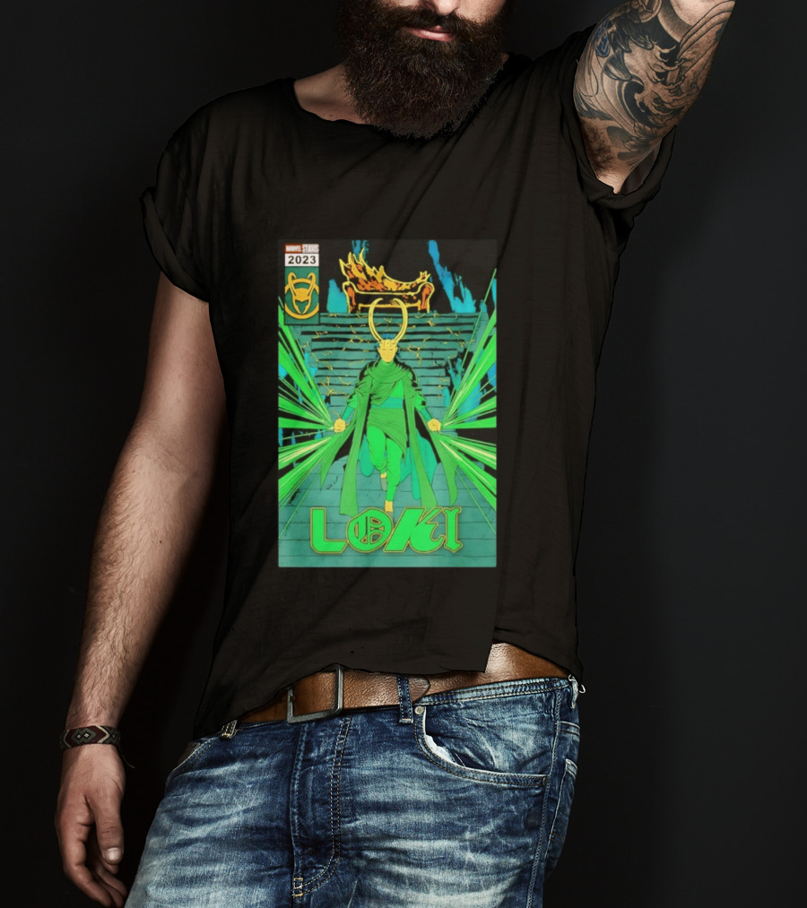 Marvel Studios Loki 2023 Season 2 God Comic T-Shirt