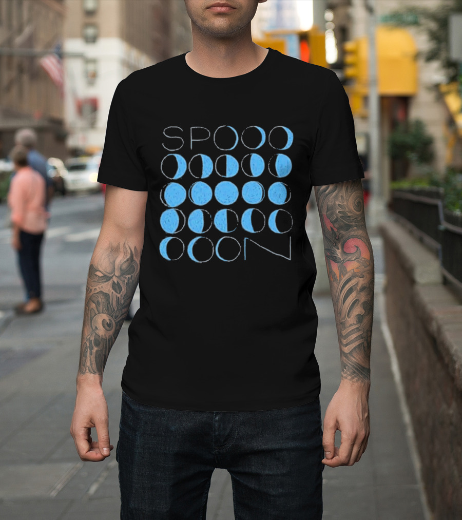 SPOON Phases Of Blue Moons T-Shirt