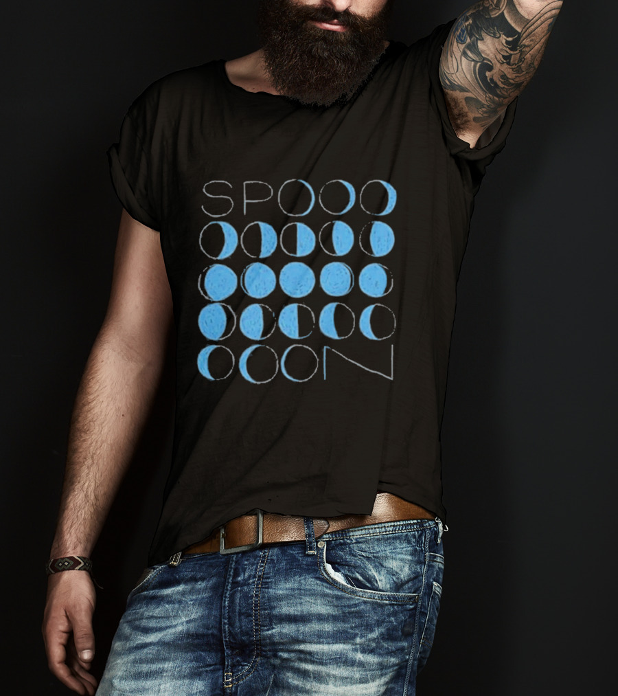 SPOON Phases Of Blue Moons T-Shirt