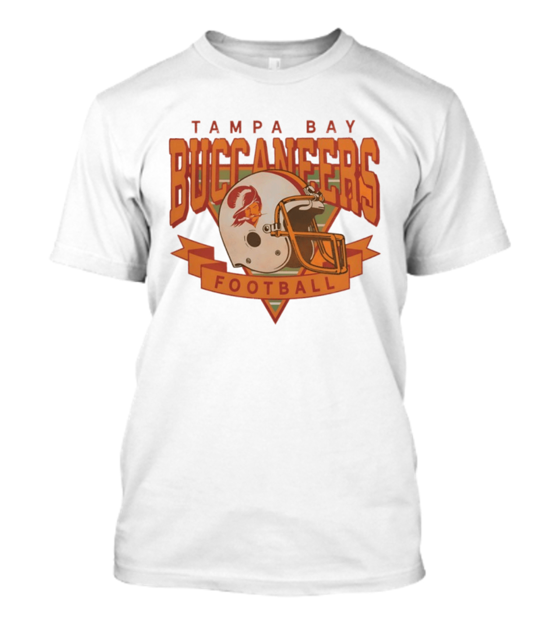 Tampa Bay Buccaneers Football Helmet T-Shirt