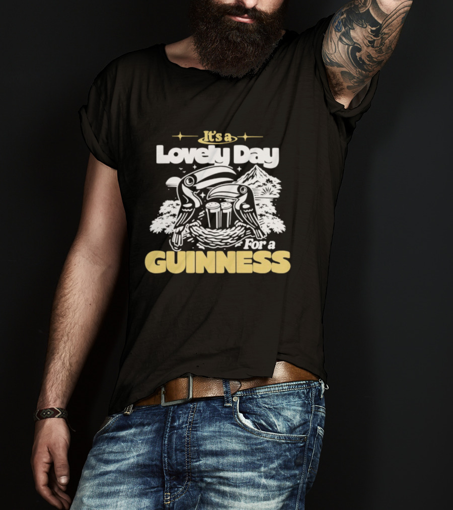 It's A Lovely Day For A Guinness Toucan T-Shirt