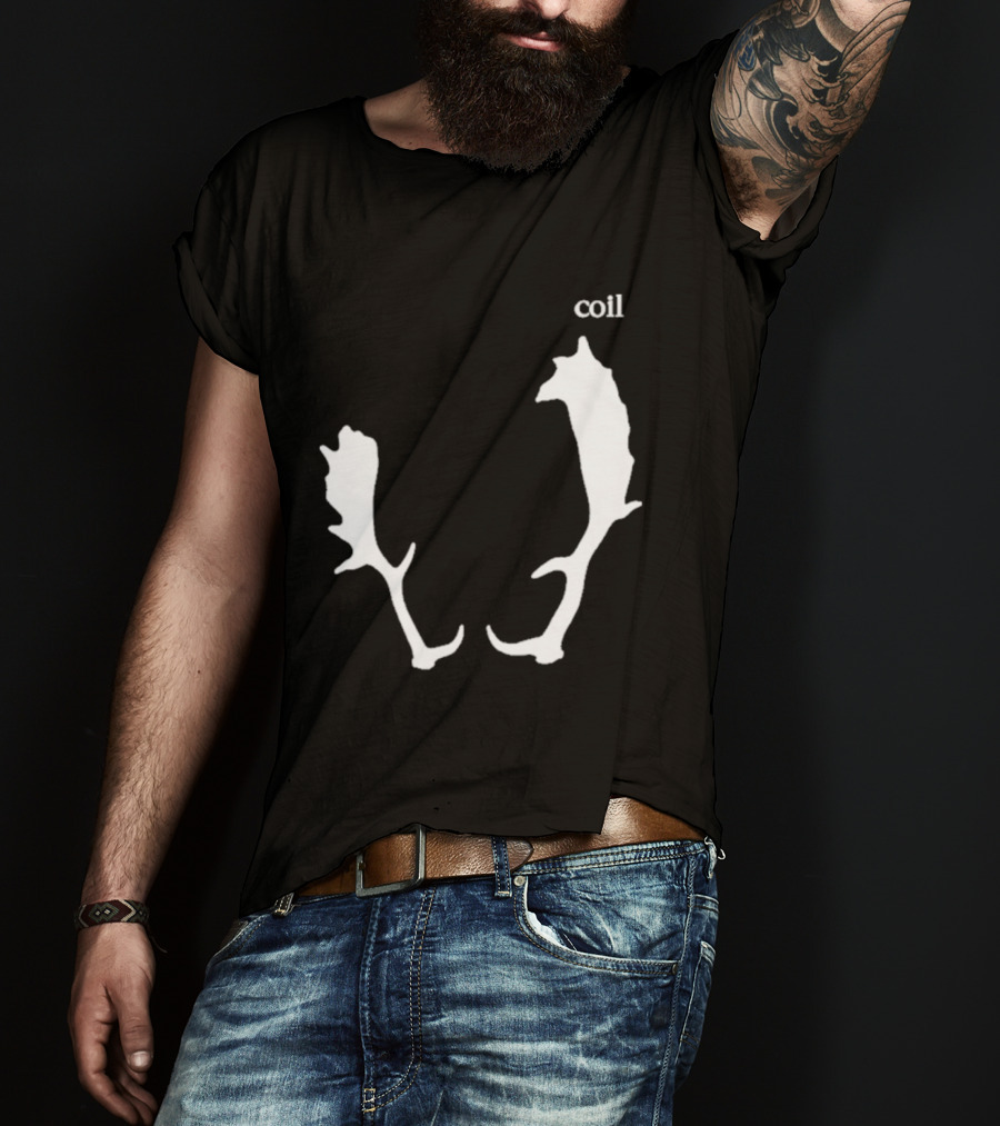 Coil Black Antlers T-Shirt