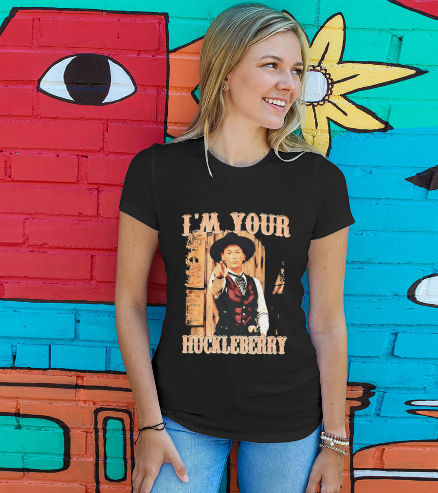 I'm Your Huckleberry Sophie Cunningham Indiana Fever Cowgirl T-Shirt