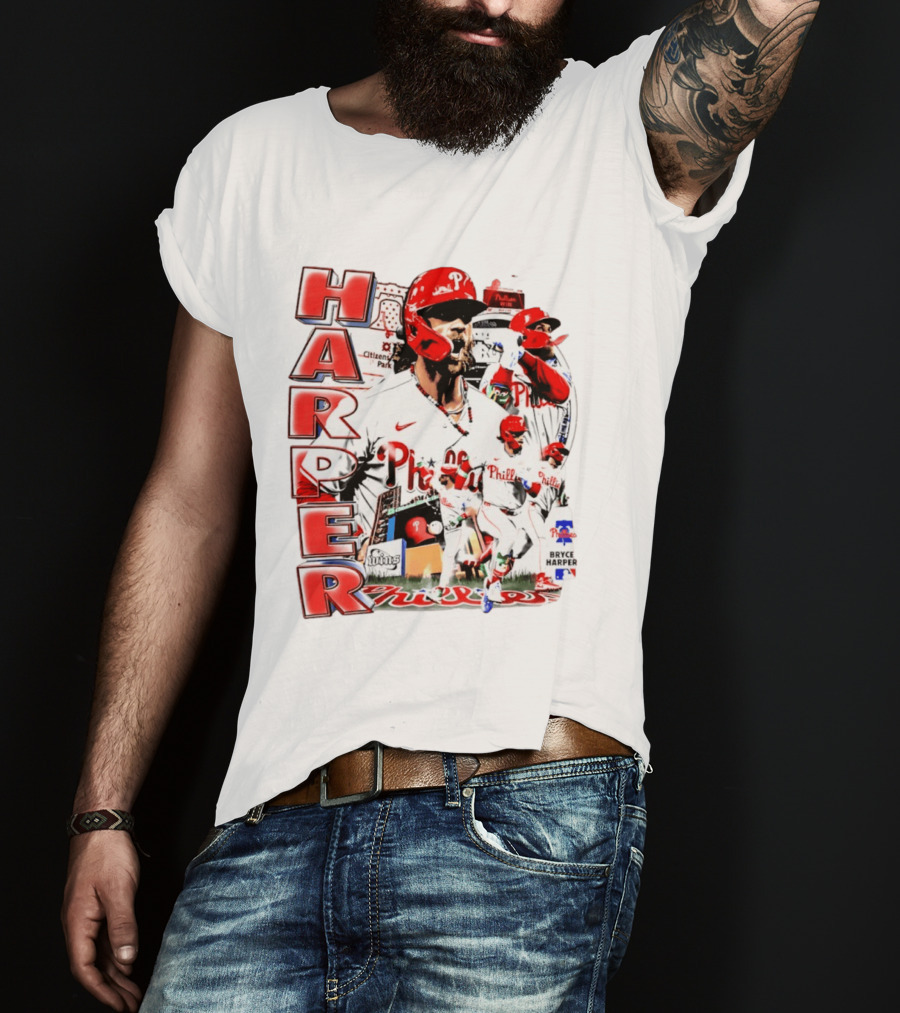 Bryce Harper Phillies Citizens Bank Park Moments 2026 T-Shirt