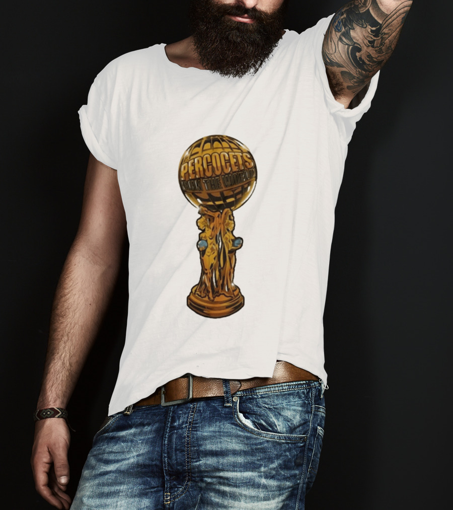 Percocets Run The World Trophy Statue T-Shirt