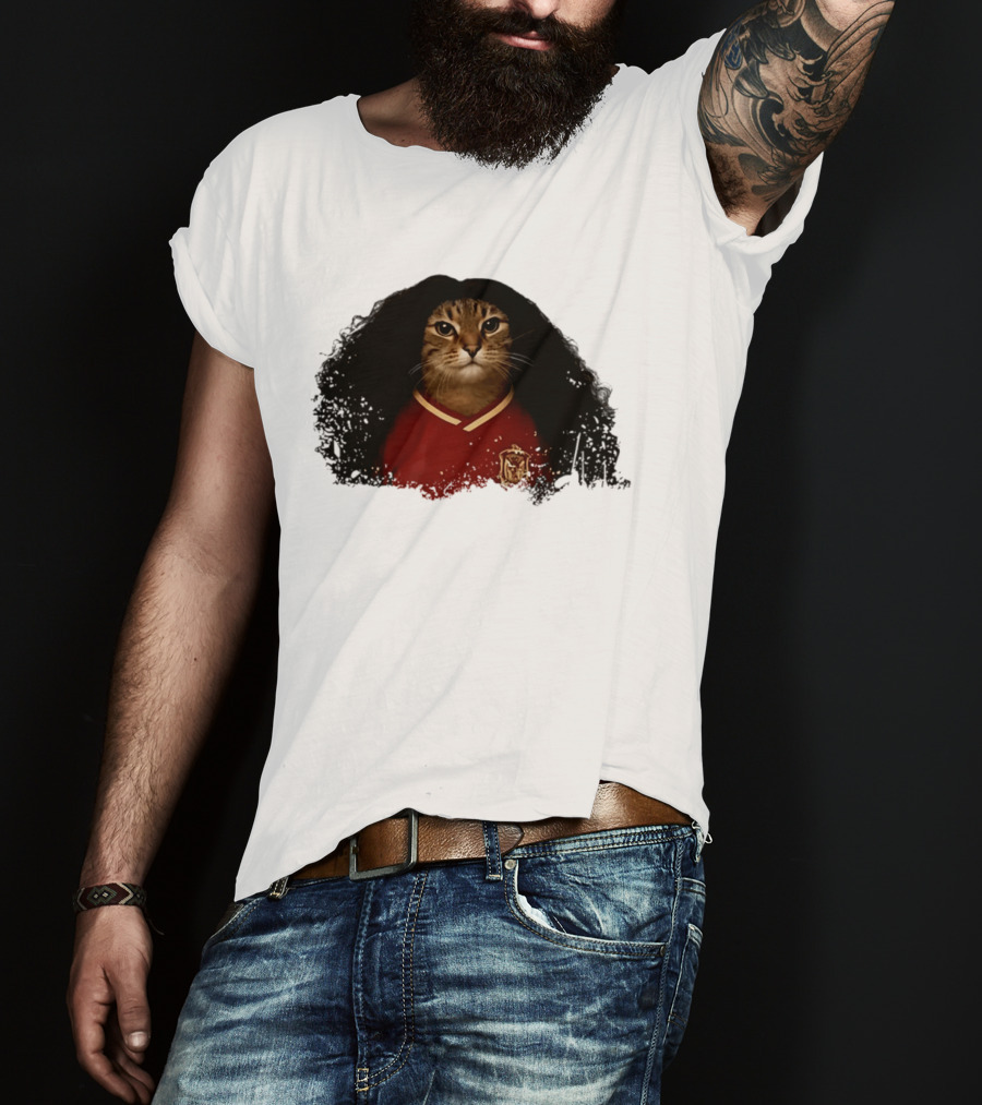 Spain Marc Cucurella Cat Meme Soccer Humor T-Shirt