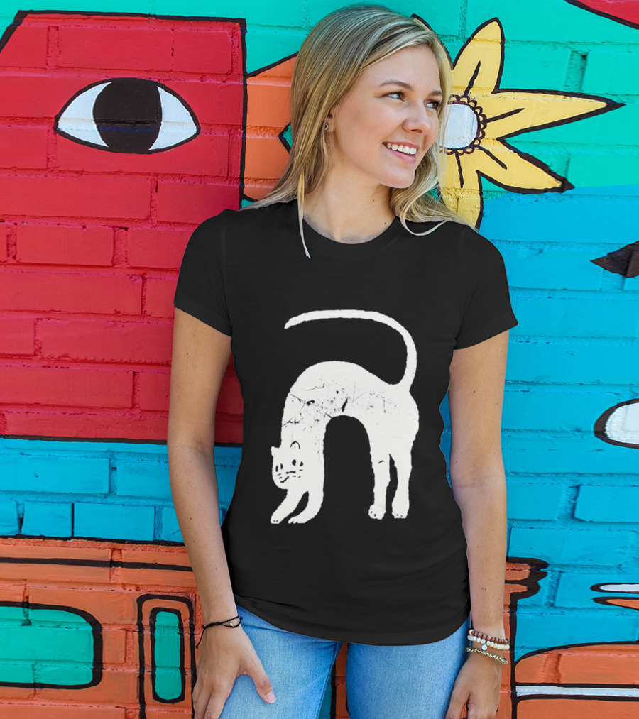Angeltype Catvisu Arched Feline T-Shirt