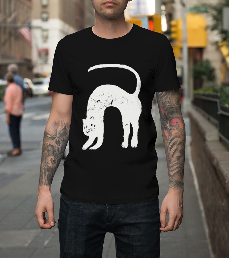 Angeltype Catvisu Arched Feline T-Shirt