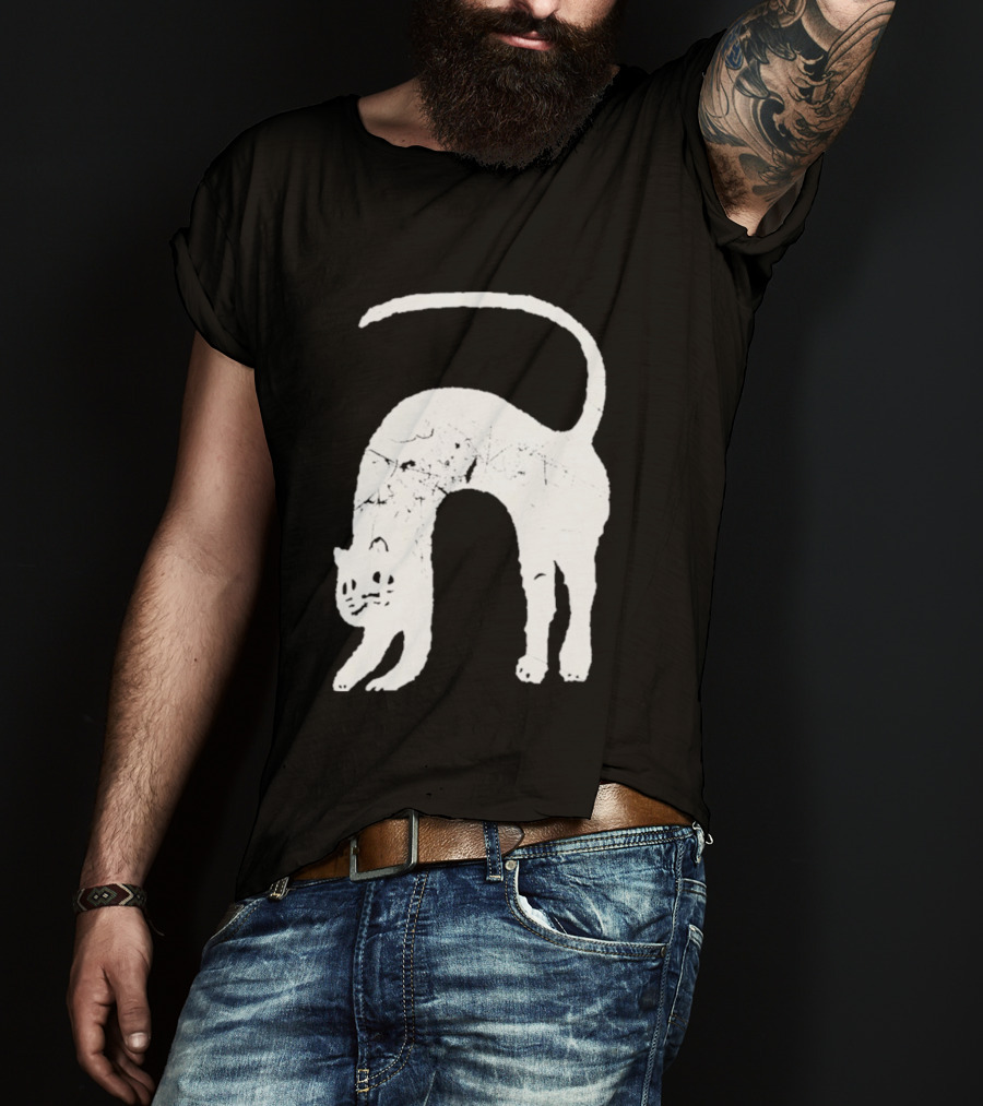 Angeltype Catvisu Arched Feline T-Shirt