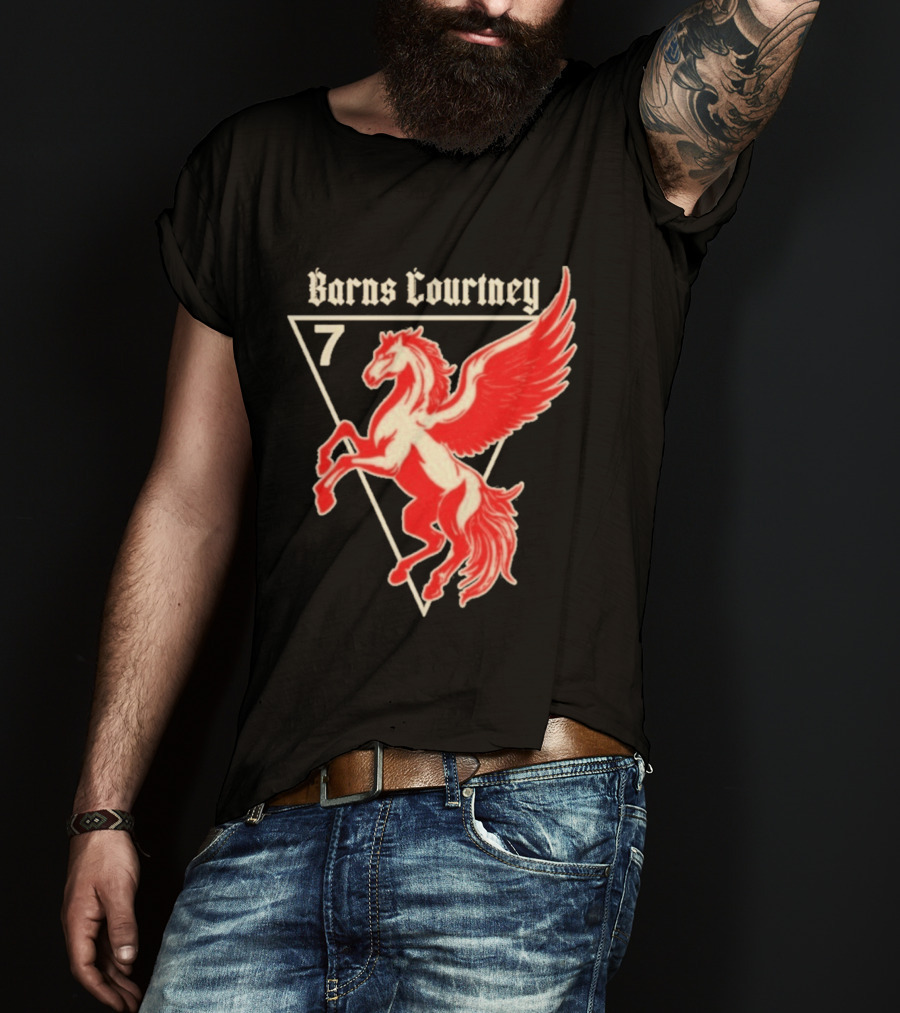 Barns Courtney Pegasus 7 Retro Triangular Pegasus T-Shirt