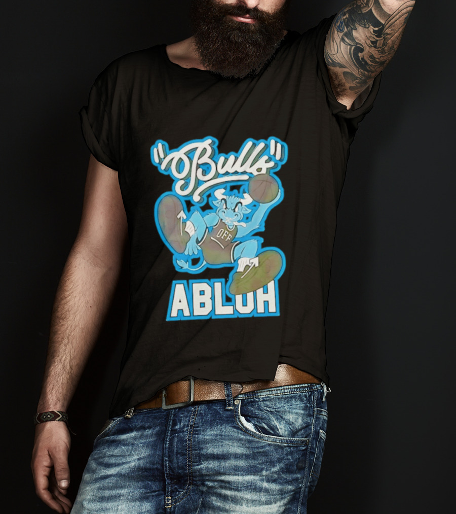 Bulls Abloh Off Basketball Slam Dunk T-Shirt