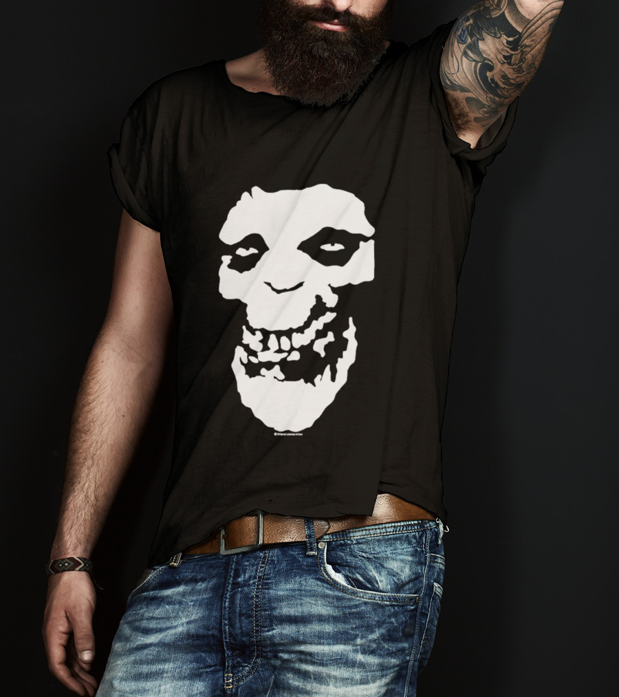 Halftime A Bathing Ape Misfits Fiend Skull T-Shirt