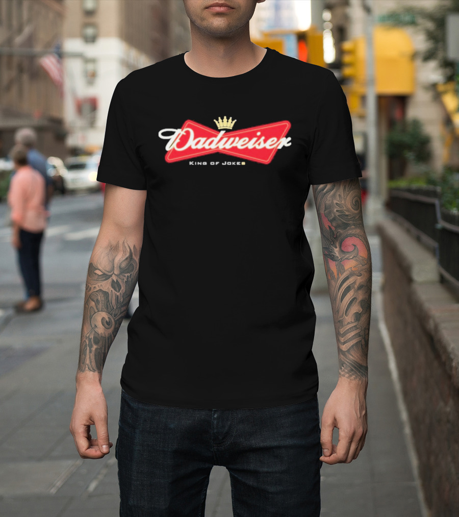 Dadweiser King Of Jokes Crown T-Shirt