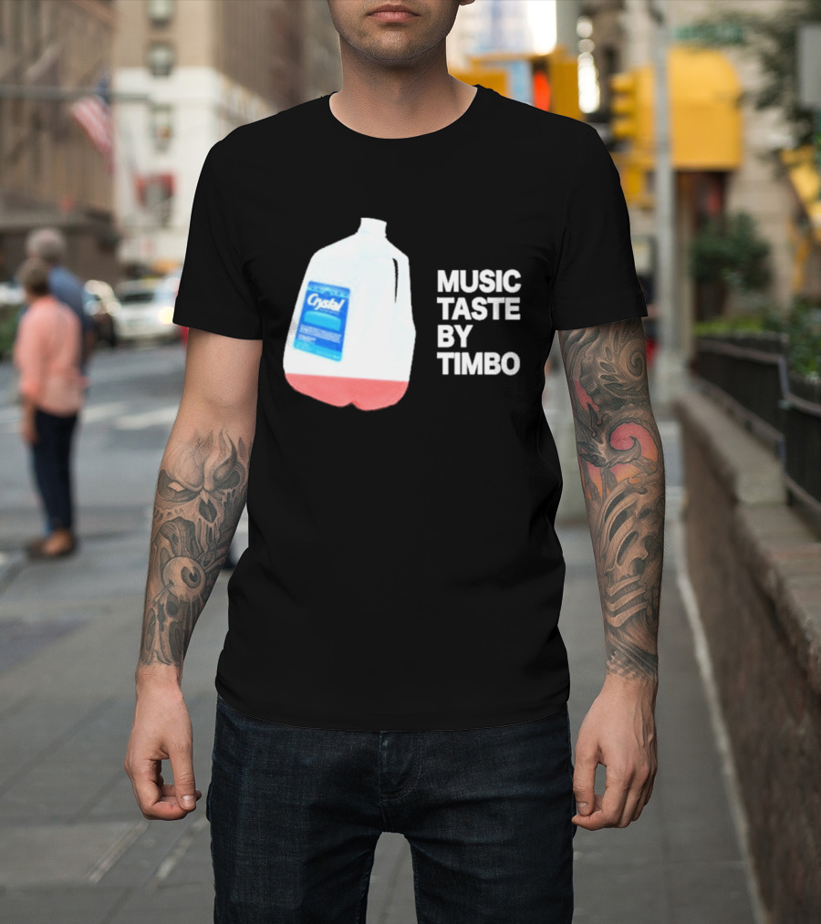 Legendary Crystal Water Jug Music Taste By Timbo T-Shirt