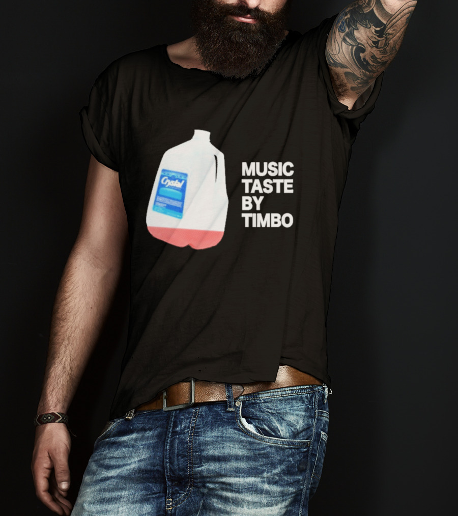 Legendary Crystal Water Jug Music Taste By Timbo T-Shirt