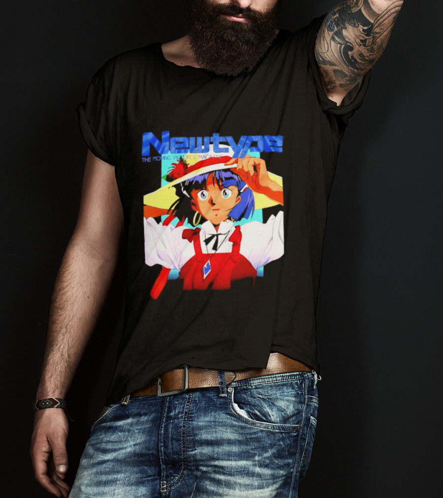Newtype The Moving Pictures Anime Magazine T-Shirt