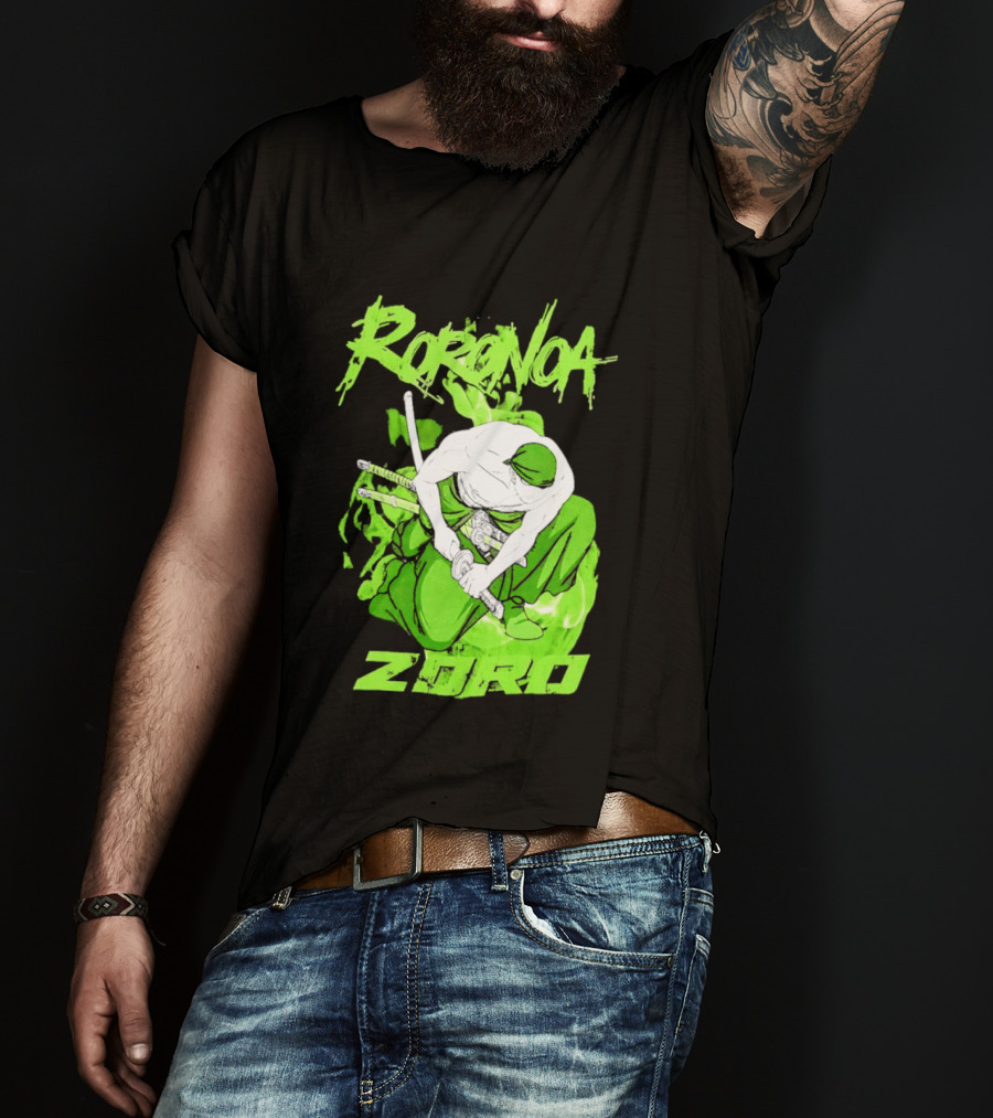 Roronoa Zoro Tonal One Piece Anime T-Shirt