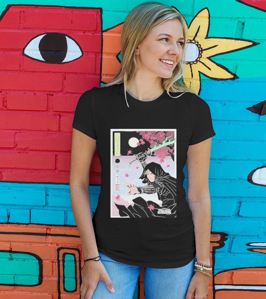 Star Wars Celebration Japan 2025 Luke Skywalker Samurai Art Final Reveal T-Shirt