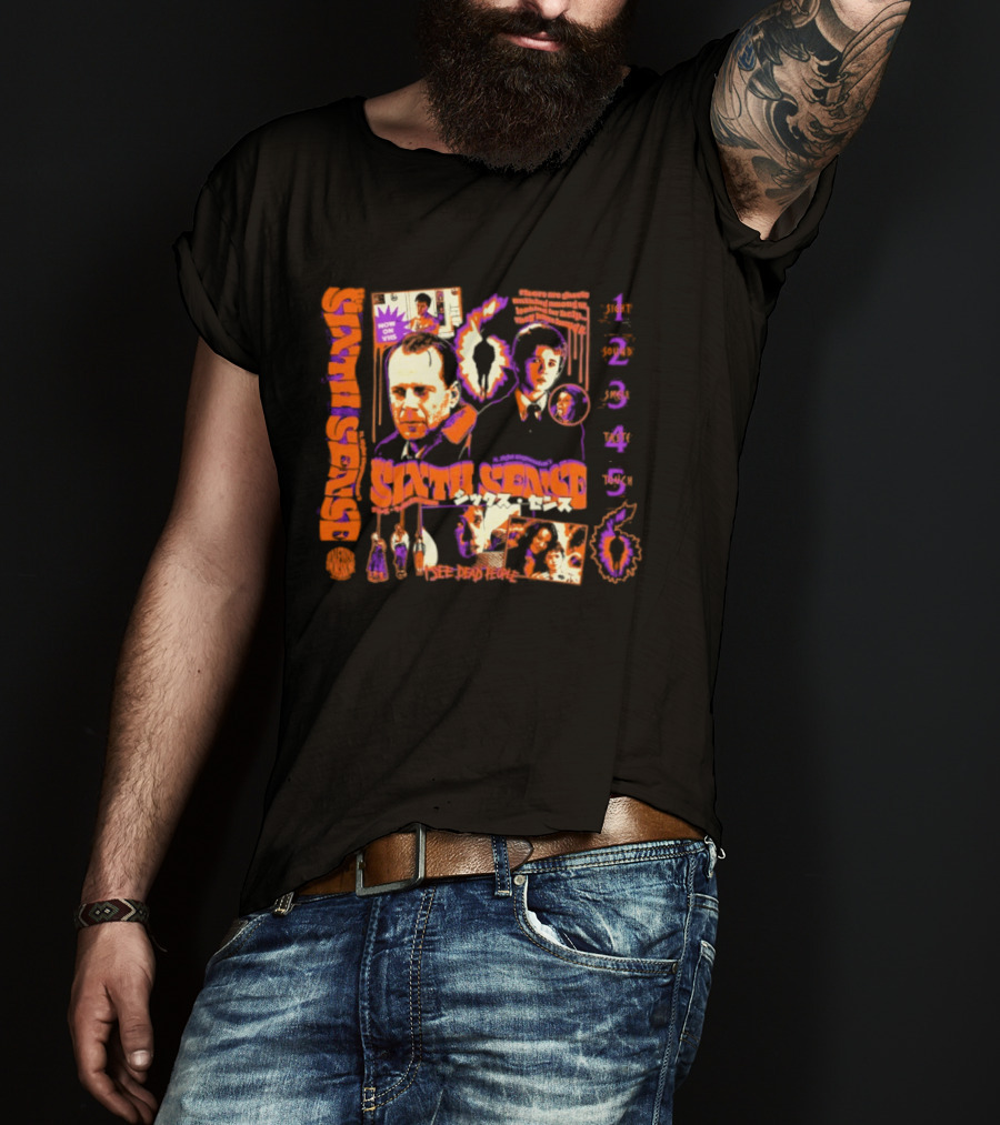 The Sixth Sense I See Dead People Movie With Characters T-Shirt