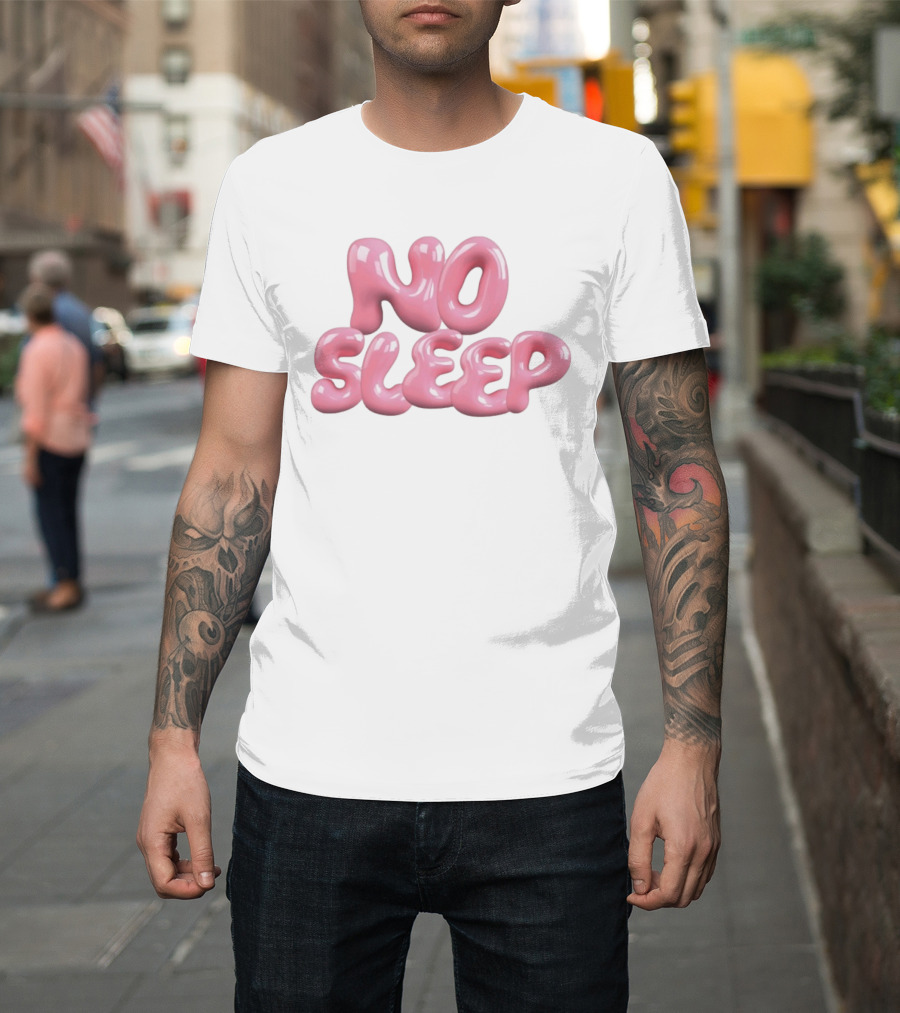 No Sleep Insomnia Exhausted Night Owl Aesthetic Drift Off Tired Mood T-Shirt