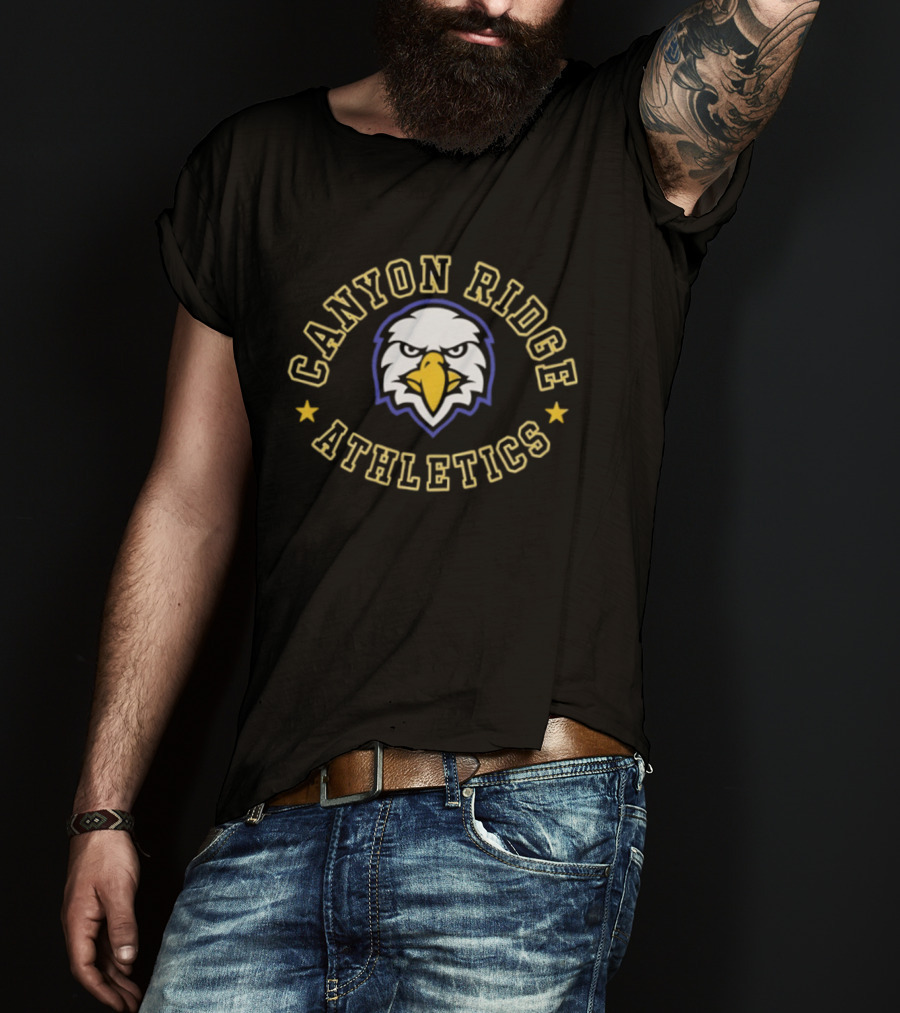 Canyon Ridge Eagles Athletics Star T-Shirt