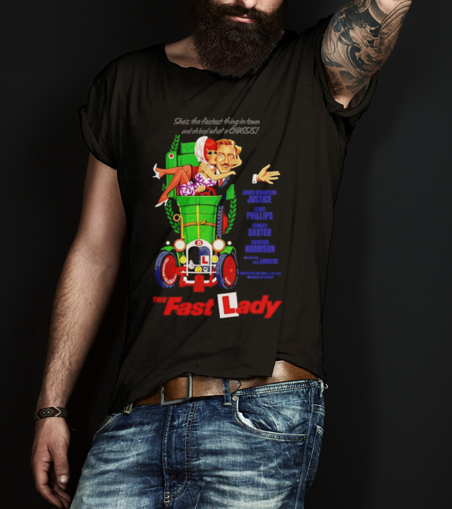 The Fast Lady Classic Comedy Movie T-Shirt