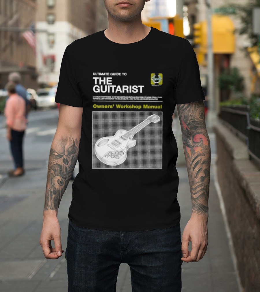 Owners' Workshop Manual For The Guitarist Ultimate Guide T-Shirt
