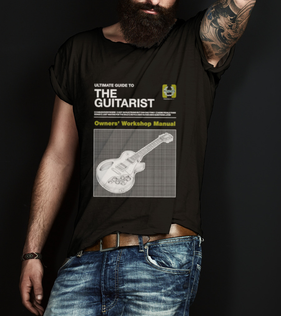 Owners' Workshop Manual For The Guitarist Ultimate Guide T-Shirt