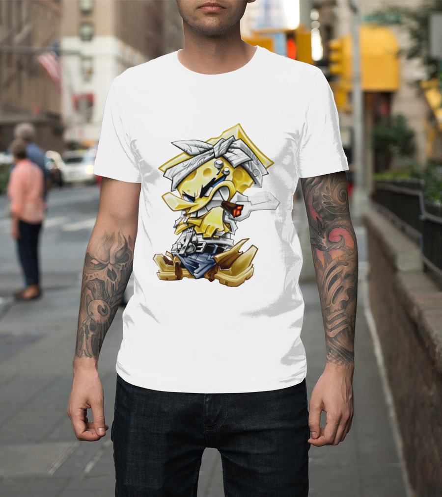 Sponge Squarepants Gangster Bandana Style Graffiti T-Shirt