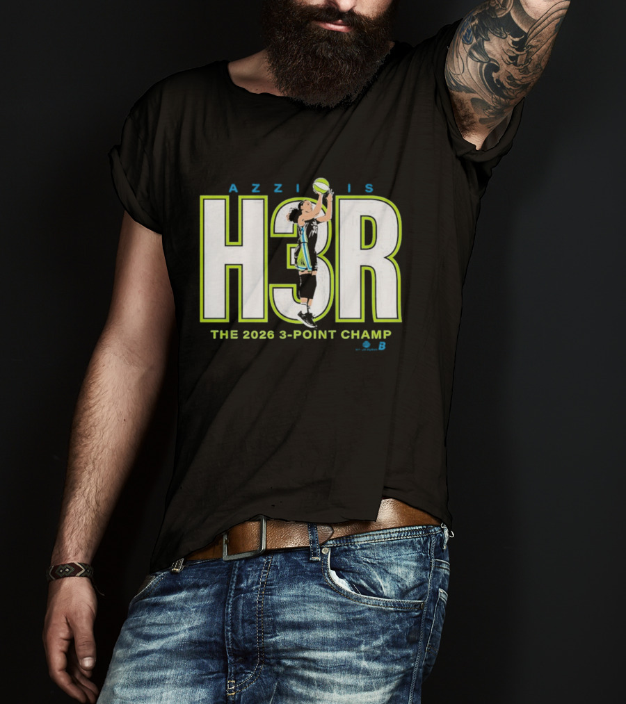 Azzi Is Her H3R The 2026 3 Point Champ T-Shirt