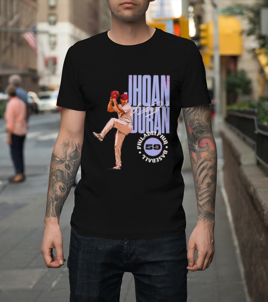 Jhoan Duran 59 Philadelphia Phillies MLB T-Shirt