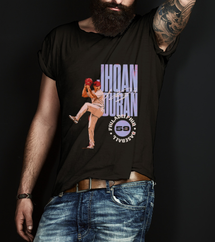 Jhoan Duran 59 Philadelphia Phillies MLB T-Shirt