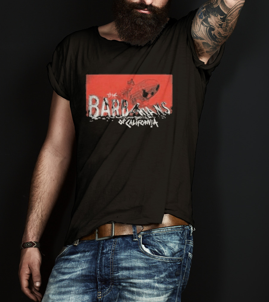 The Barbarians California Airship Crash T-Shirt
