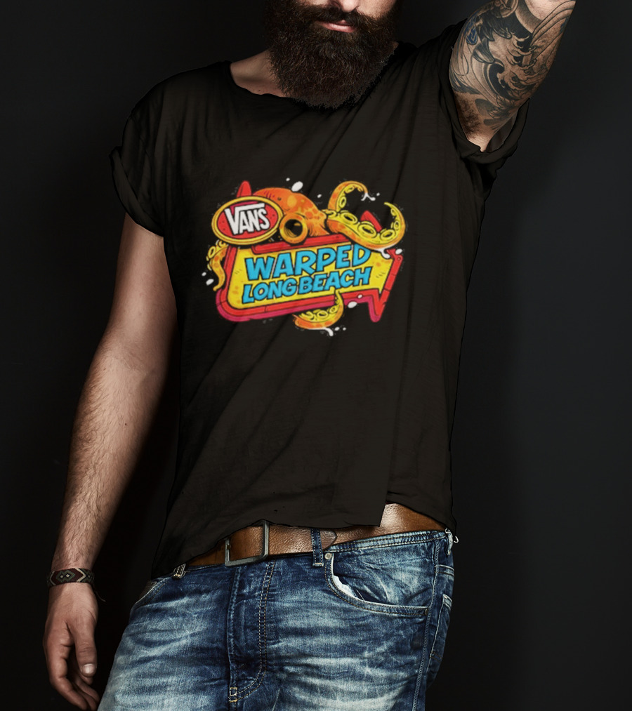Vans Warped 2026 Long Beach Octopus T-Shirt
