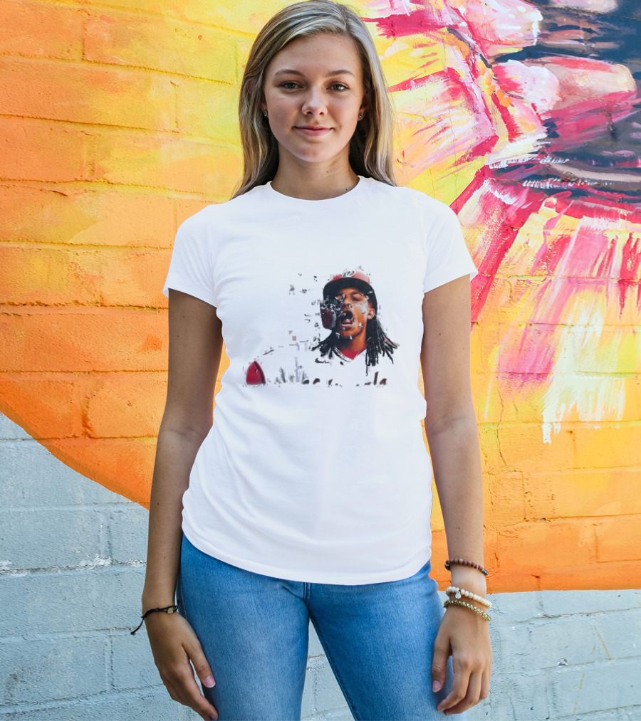 Keibert Ruiz CJ Abrams MLB Sunflower Celebration T-Shirt
