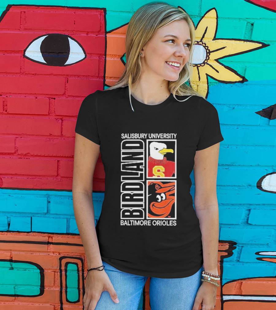 Salisbury University Birdland Night Baltimore Orioles 2026 T-Shirt