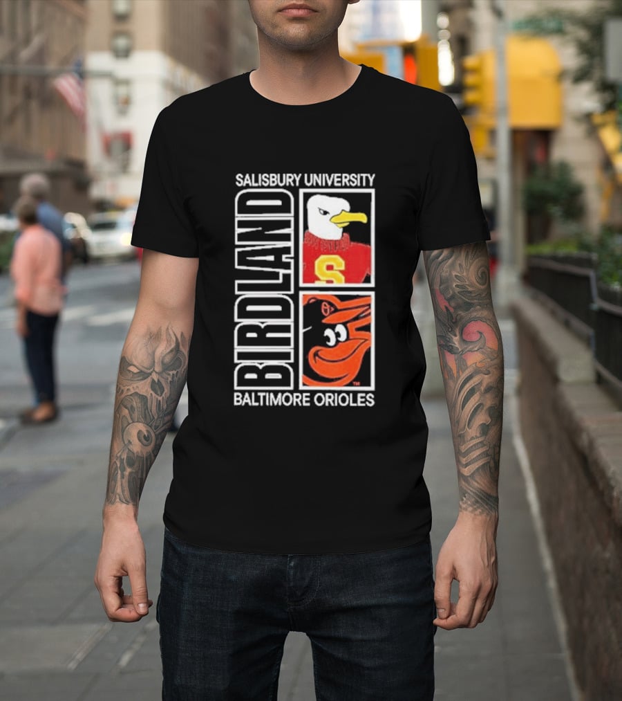 Salisbury University Birdland Night Baltimore Orioles 2026 T-Shirt